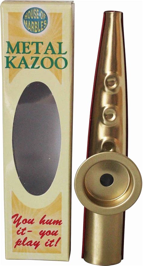 house of marbles metal kazoo|Metal Kazoo : Amazon.co.uk: Musical Instruments & DJ.